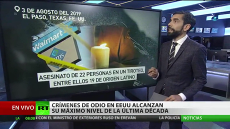 Los crímenes de odio en EE.UU. alcanzan su máximo nivel de los últimos 10 años