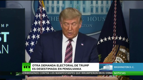 Desestiman demanda electoral de Trump en Pensilvania