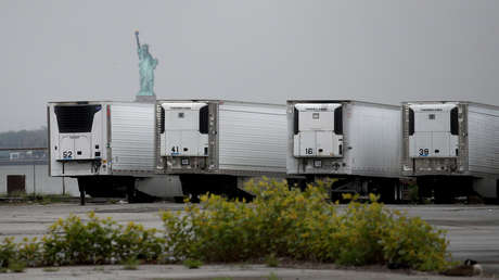 Cientos de fallecidos por covid-19 permanecen varios meses almacenados en congeladores en Nueva York