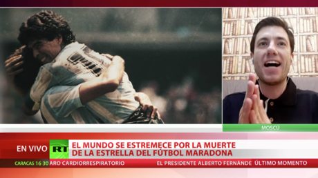 Productor de RT: El público brasileño siempre ha respetado mucho la figura de Diego