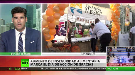 El aumento de la inseguridad alimentaria en EE.UU. marca el Día de Acción de Gracias