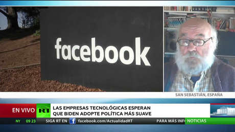 Analista: Joe Biden intentará "limar diferencias y llegar a acuerdos" con los gigantes tecnológicos