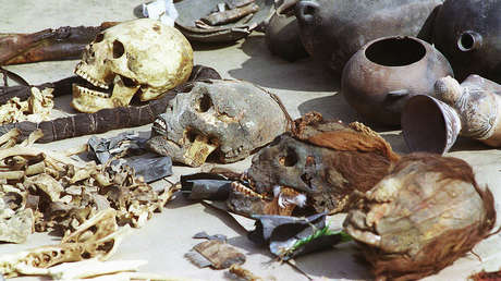 FOTO: Encuentran en Lima los restos de una mujer que vivió hace 600 años durante el Imperio inca