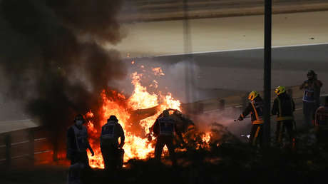 Romain Grosjean se pronuncia tras escapar con vida cuando su coche estalló en llamas al impactar contra una barrera