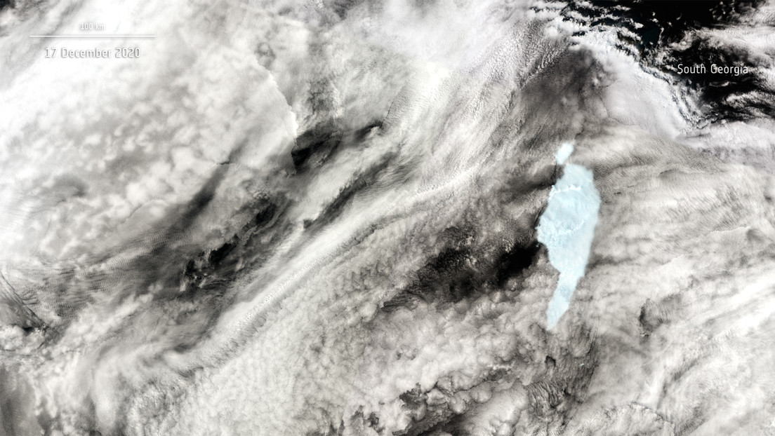 El iceberg más grande del mundo acaba de partirse en dos