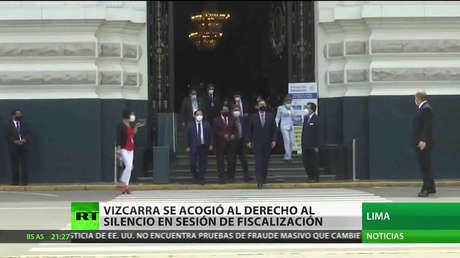Vizcarra se acoge al derecho al silencio en una sesión de fiscalización