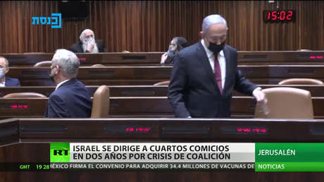 Israel se encamina a sus cuartas elecciones en dos años tras una crisis en la coalición gubernamental