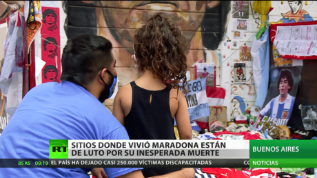 Argentina: Los sitios donde vivió Maradona, de luto por su inesperada muerte