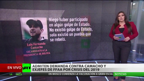 La Fiscalía de la Paz admite demanda contra Camacho y exjefes de las Fuerzas Armadas bolivianas por la crisis del 2019