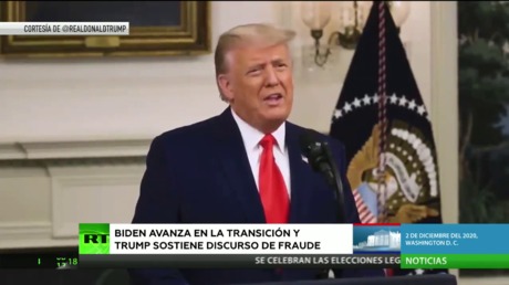 Biden avanza en la transición y Trump sostiene el discurso del fraude