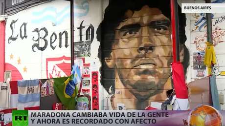 Maradona ha cambiado la vida de muchas personas y ahora es recordado con afecto