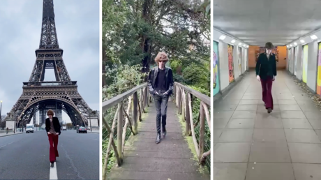 Los singulares pases de modelos de este adolescente revolucionan TikTok y lo llevan hasta Vogue (VIDEOS)