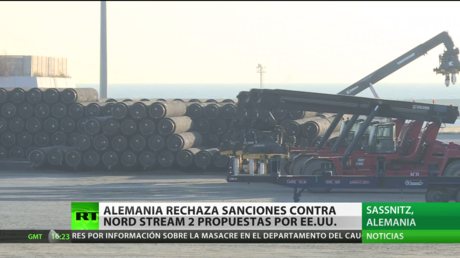 Alemania rechaza las sanciones contra el gasoducto Nord Stream 2 propuestas por EE.UU.