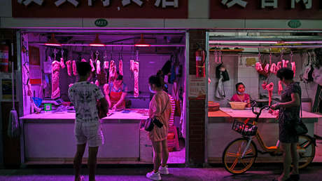 Un diario chino sugiere que el covid-19 se introdujo en el país asiático a través de carne importada