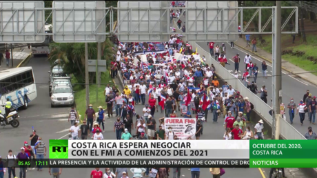 Costa Rica espera negociar con el FMI a inicios de 2021