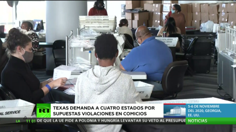 EE.UU.: Texas demanda a cuatro estados por supuestas violaciones en los comicios