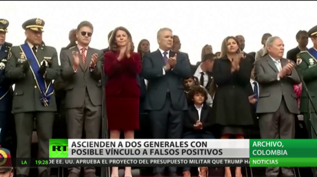 Colombia: Ascienden a dos generales con posibles vínculos a falsos positivos