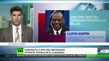 El candidato a jefe del Pentágono propuesto por Joe Biden afronta trabas en el Congreso de EE.UU.
