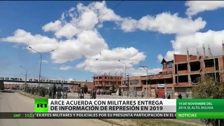 La cúpula militar de Bolivia acepta entregar información sobre las violentas represiones de 2019