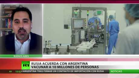 Rusia acuerda con Argentina vacunar a 10 millones de personas con Sputnik V