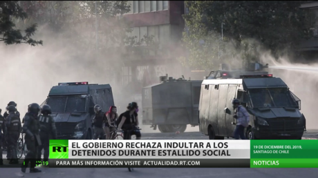 El Gobierno chileno rechaza un indulto a los detenidos durante el estallido social