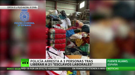 La Policía arresta a 3 personas tras liberar a 21 migrantes explotados laboralmente en España
