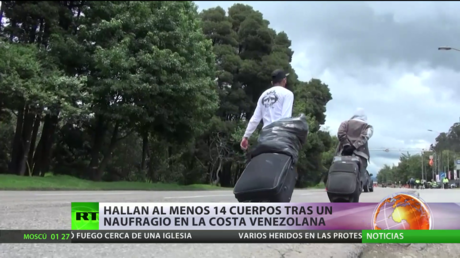 Hallan al menos 14 cuerpos tras un naufragio en las costas de Venezuela