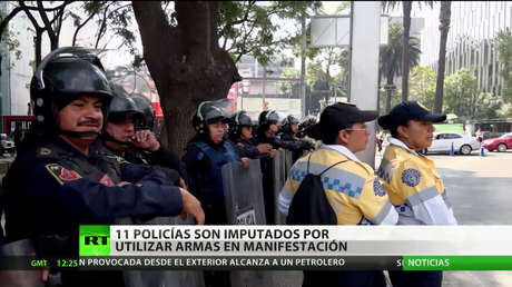 México: Imputan a 11 policías por el uso de armas durante una protesta feminista