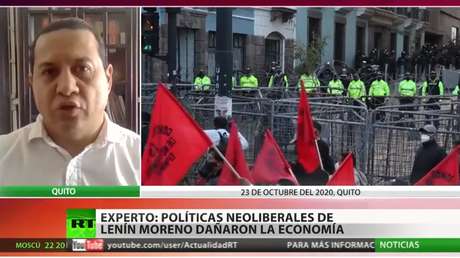 Experto: "Las políticas neoliberales de Lenín Moreno han exacerbado las condiciones en la pandemia"