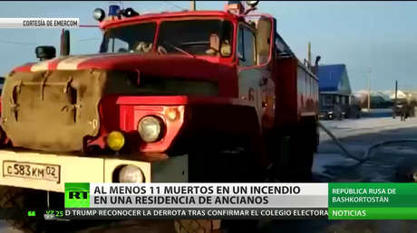 Rusia: Al menos 11 personas mueren en un incendio en una residencia de ancianos