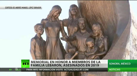 Erigen en México un memorial en homenaje a los miembros de la familia Lebaron asesinados en 2019