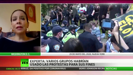 Experta afirma que varios grupos habrían usado las protestas de EE.UU. para sus fines