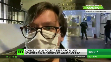 Se registran enfrentamientos con uniformados en Bogotá tras un nuevo caso de brutalidad policial