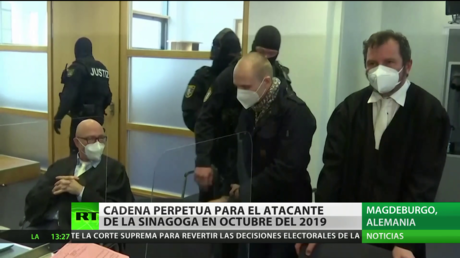 Alemania: Cadena perpetua para el autor del ataque a una sinagoga en octubre del año pasado