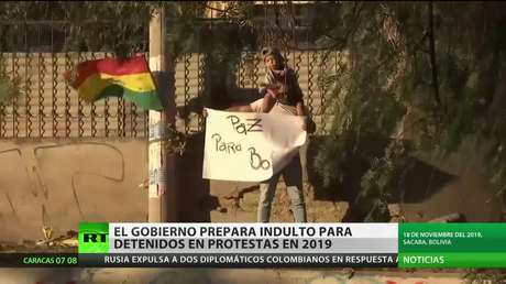 El Gobierno de Bolivia prepara el indulto para los detenidos en las protestas de 2019