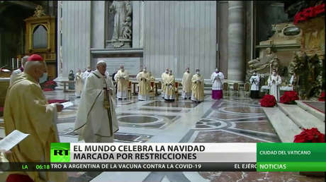 El mundo celebra una Navidad marcada por las restricciones