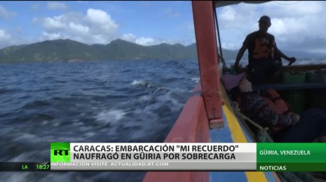 Venezuela: la embarcación 'Mi recuerdo' naufragó en Güiria por sobrecarga