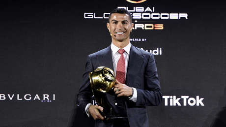 Cristiano Ronaldo es elegido el mejor futbolista del siglo XXI en los Globe Soccer Awards