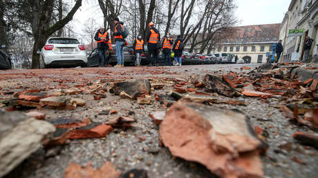 VIDEO: Captan en vivo el sismo de magnitud 6,4 en Croacia mientras realizaban un reportaje para la televisión