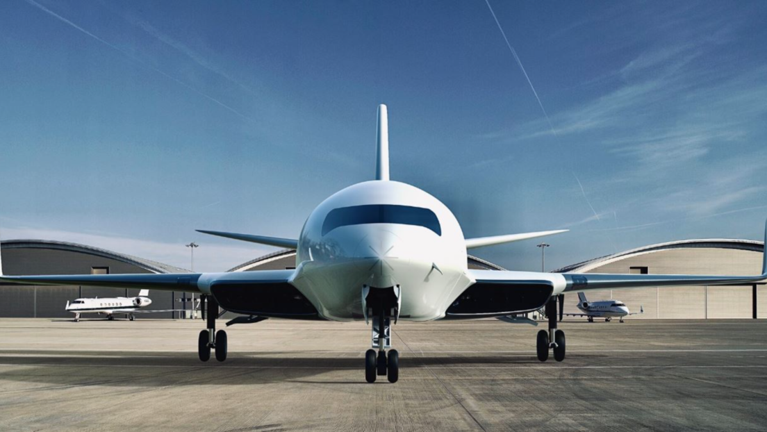 FOTO: Así es el Eather One, el avión eléctrico que podría funcionar gracias a la fricción de las alas durante el vuelo