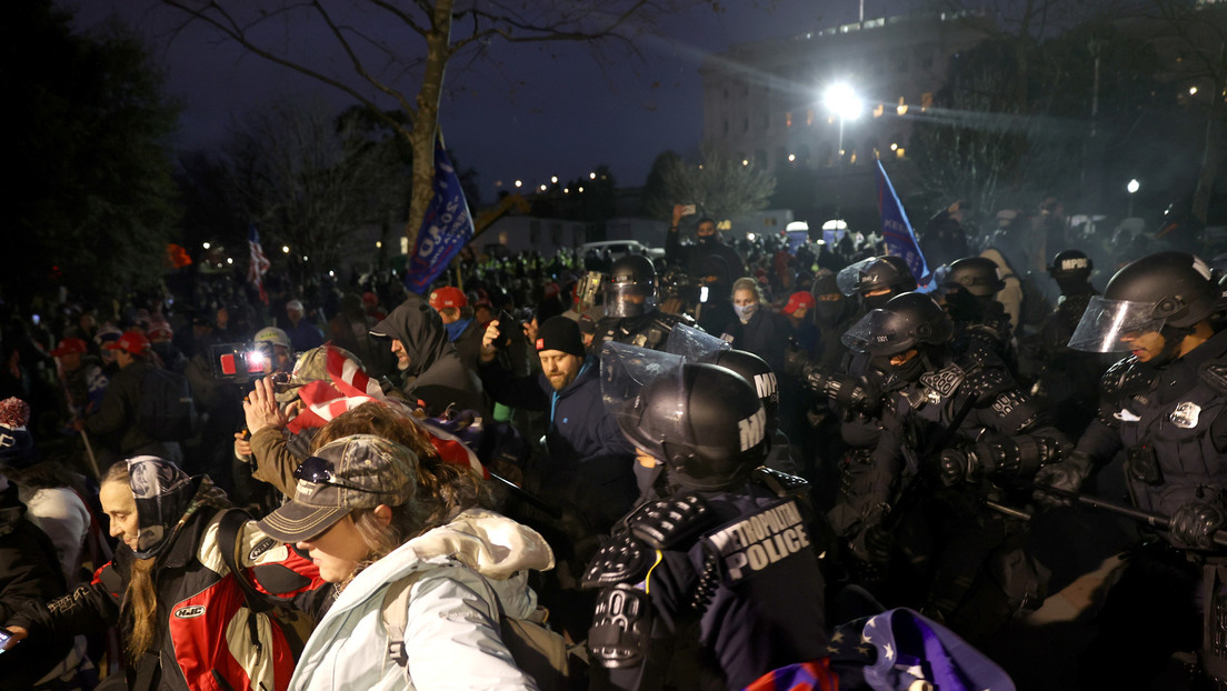 Las redes reaccionan frente a los hechos más raros de las protestas en Washington