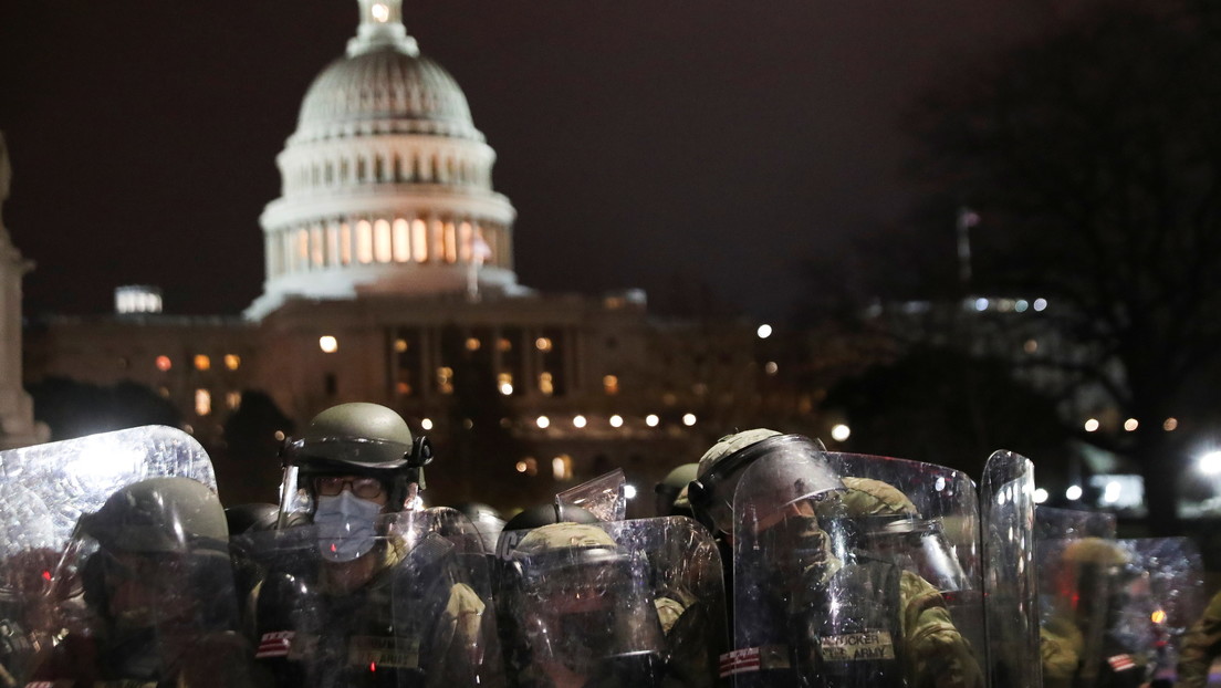 Evalúan que la Guardia Nacional de EE.UU. porte armas de fuego en los días previos a la toma de posesión presidencial