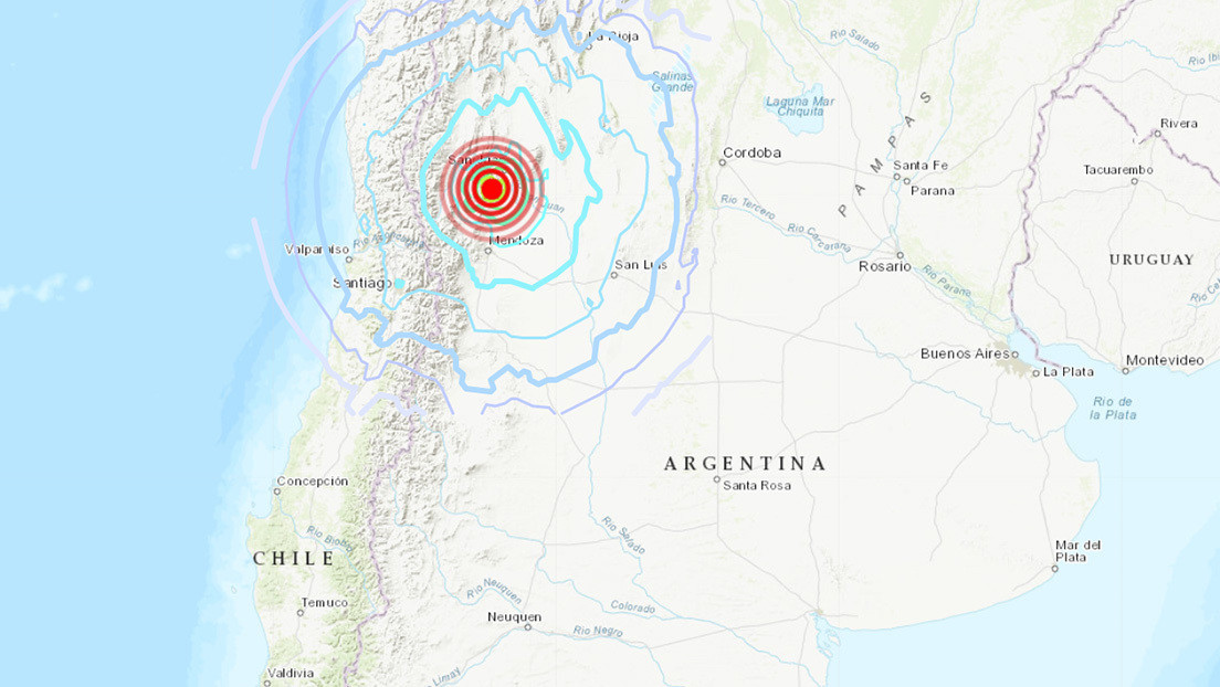 Un sismo de magnitud 6,4 sacude la frontera entre Argentina y Chile