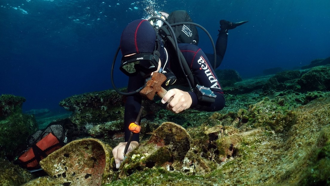 FOTOS: Hallan cuatro naves romanas y prerromanas con mercancías que naufragaron en Grecia