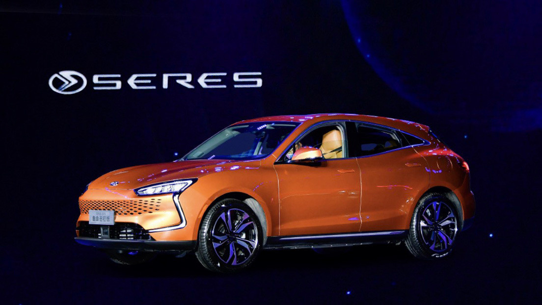 Presentan el primer coche eléctrico impulsado por un sistema de propulsión de Huawei (FOTOS)