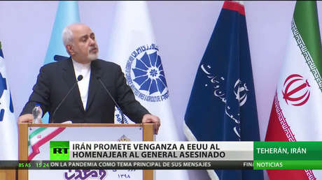 Irán promete venganza a EE.UU. al homenajear al general asesinado Qassem Soleimani