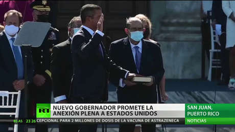 El nuevo gobernador de Puerto Rico promete la anexión plena a EE.UU.