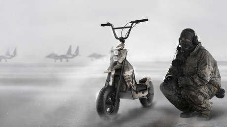 Letonia desarrolla un patinete eléctrico todo terreno para operaciones de las fuerzas especiales (VIDEO)