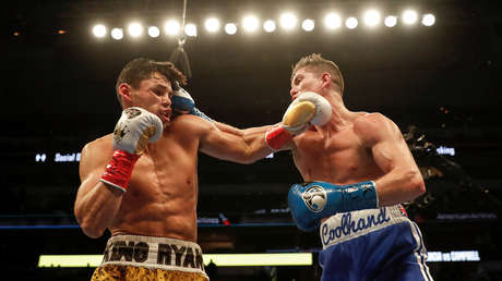 VIDEO: Ryan García se levanta de la lona tras un fuerte golpe para noquear a Luke Campbell y hacerse con el título de la AMB