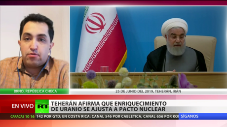 Irán afirma que el enriquecimiento de uranio se ajusta al pacto nuclear